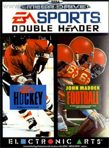 Cover EA Sports Double Header for Genesis - Mega Drive